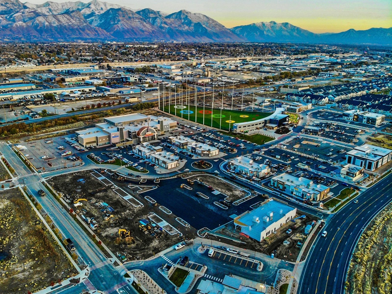 Topgolf and Megaplex entertainment center, Vineyard, Utah